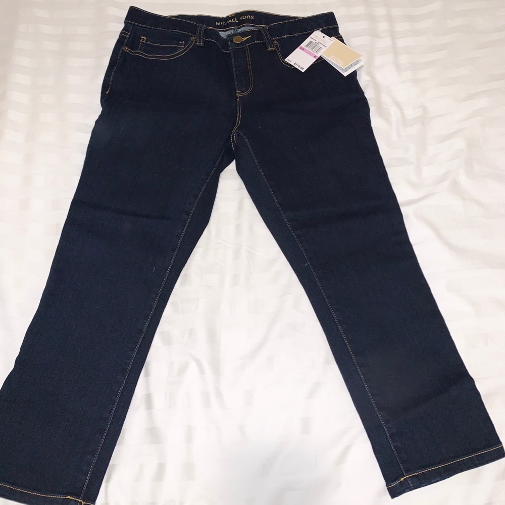 NWT Michael Kors jean capris
